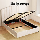 Artiss Bed Frame Double Size Boucle FION-5