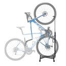 Weisshorn 4-in-1 Bike Parking Stand Vertical Floor Storage Rack for 24"-27.5" Bicycles, Adjustable Height Repair Maintenance Stand, Stable Indoor Garage Space Saver with Non-slip Rubber Feet-7