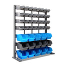 Giantz 47 Storage Bin Rack Free Stand Steel Stand-1