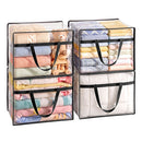 Artiss Blanket Storage Bags 4Pcs 40L PVC Box Clothes Doona Moving Organiser-1
