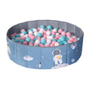 Keezi Kids Ball Pool Pit Toddler Play Foldable Child Playhouse Storage Bag Blue-1