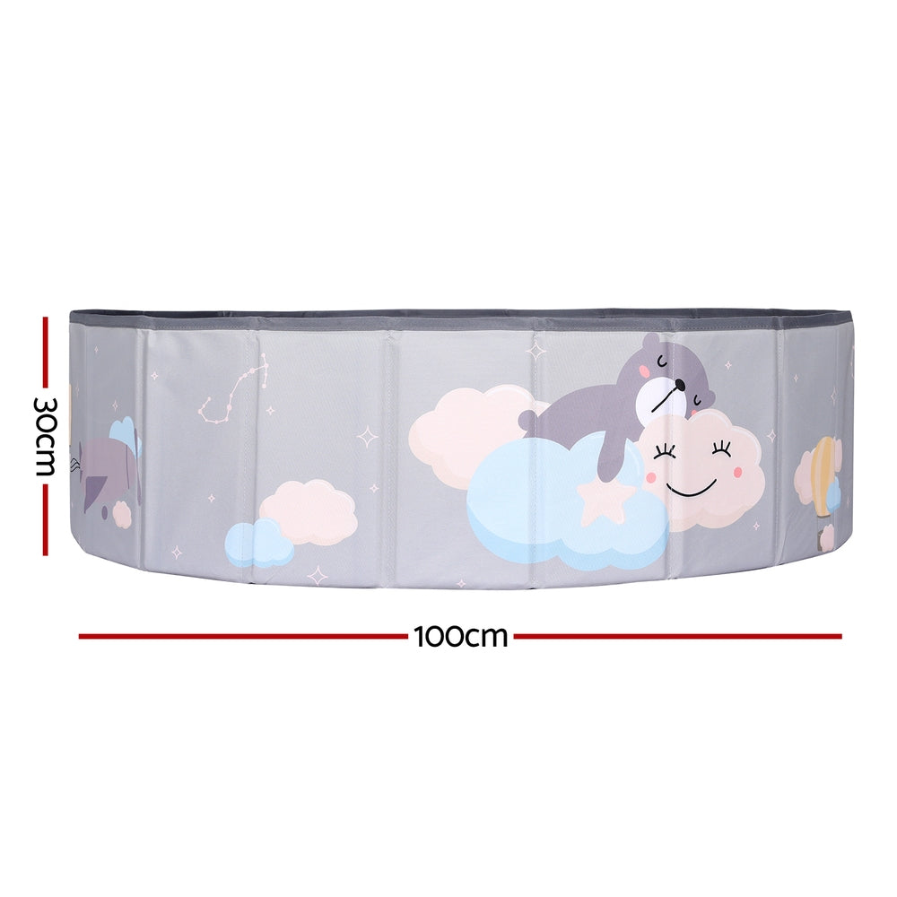 Keezi Kids Ball Pool Pit Toddler Ocean Play Foldable Child Playhouse Storage Bag - 0