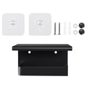 Cefito Toilet Paper Roll Holder w/ Storage Shelf-3