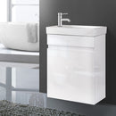 Cefito Vanity Unit 400mm with Basin White-1