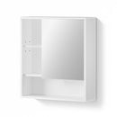 Cefito Bathroom Mirror Cabinet Mirrored Medicine Adjustable Shelf Wall Mounted 560mm White-1