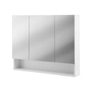 Cefito Bathroom Mirror Cabinet Medicine Adjustable Shelves Wall Hung 900x750mm White-7