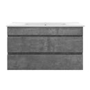 Cefito Vanity Unit 915mm with Basin Grey-5