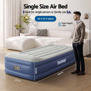 Bestway Single Air Mattress with Built-in Pump Tritech Inflatable Bed 46cm-2