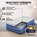 Bestway Single Air Mattress with Built-in Pump Tritech Inflatable Bed 46cm-4