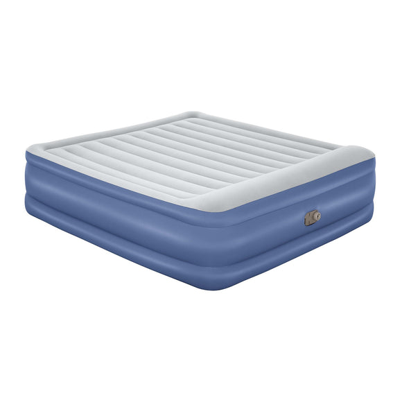 Bestway King Air Mattress with Built-in Pump Tritech Inflatable Bed 56cm