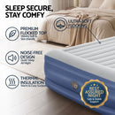 Bestway King Air Mattress with Built-in Pump Tritech Inflatable Bed 56cm-6