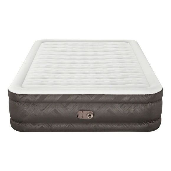 Bestway Queen Air Mattress with Built-in Pump Fortech Inflatable Bed 46cm