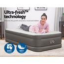 Bestway Single Air Mattress with Built-in Pump Fortech Inflatable Bed 46cm-6