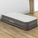 Bestway Single Air Mattress with Built-in Pump Fortech Inflatable Bed 46cm-7
