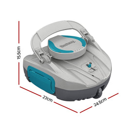 Bestway Robotic Pool Cleaner Cordless Automatic Robot Clean Swimming Pools Floor - 0