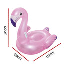 Bestway Kids Flamingo Rider Ride On Float Floating Seat Pool Lounger 1.27Mx1.27M-2