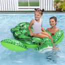 Bestway Float Turtle Rider Inflatable Ride On Floating Pool Lounger 153x140CM-7