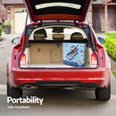 Bestway Inflatable Floating Float Lounger with Sunshade Canopy 1.98Mx1.12M Blue-6