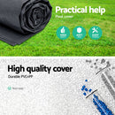 Bestway Pool Cover Fits 3.66m/12ft Round Swimming Pool PVC Blanket 3.7m-5
