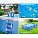 Bestway 58017 Pool Cover Fits 4x2.11m Above Ground Swimming Pool PE Blanket-4