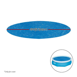 Bestway Pool Cover Fits 3.05m/10ft Round Swimming Pool PE Blanket 2.89m - 0