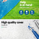 Bestway Pool Cover Fits 3.05m/10ft Round Swimming Pool PE Blanket 2.89m-4