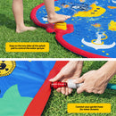 Bestway Kids Splash Pad Pool Sprinkler Spray Play Mat Water Fun Toys 170cm x140cm-6