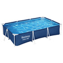 Bestway Swimming Pool 300x201x66cm Steel Frame Above Ground Pools 3300L-1