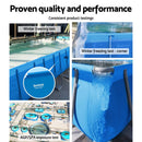 Bestway Swimming Pool 300x201x66cm Steel Frame Above Ground Pools w/ Filter Pump 3300L-7