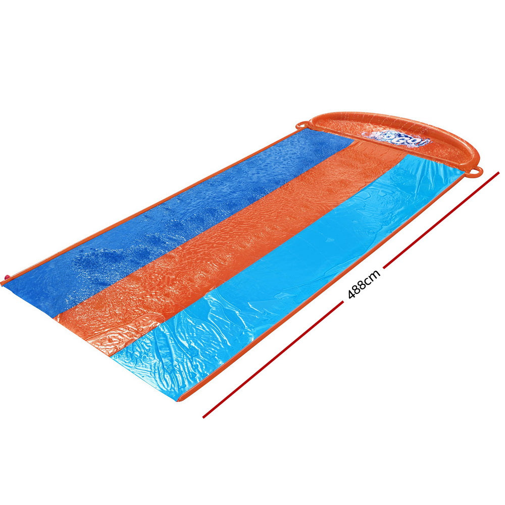 Bestway Water Slide Slip Kids 488cm Triple Slides - 0