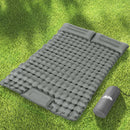 Weisshorn Self Inflating Mattress Camping Sleeping Mat Air Bed Double Pillow Bag-7