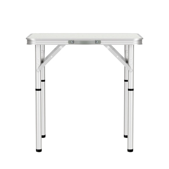 Weisshorn Folding Camping Table 60CM Adjustable Portable Outdoor Picnic Desk