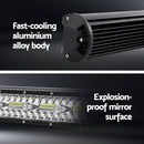Giantz LED Driving Light 28 Inch Flood Spot Light Bar Driving Lamp Offroad Truck-6