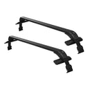 Universal Car Roof Racks Pod Aluminium Cross Bars Clamps Lockable 90cm Black-3