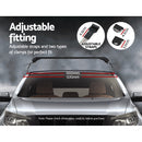 Universal Car Roof Racks Pod Aluminium Cross Bars Clamps Lockable 90cm Black-6