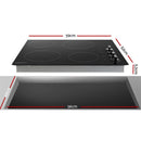 Devanti Electric Ceramic Cooktop 60cm-3