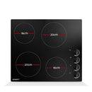 Devanti Electric Ceramic Cooktop 60cm-4