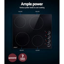 Devanti Electric Ceramic Cooktop 60cm-6