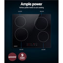 Devanti Electric Ceramic Cooktop 60cm Touch Control-5