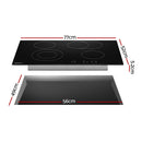 Devanti Electric Ceramic Cooktop 77cm-3