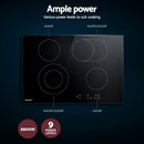 Devanti Electric Ceramic Cooktop 77cm-6