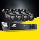 UL-tech CCTV Security System 8CH DVR 4 Cameras 1TB Hard Drive-8