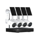 UL-tech Wireless Solar CCTV Security Cameras 4MP 8CH NVR-1