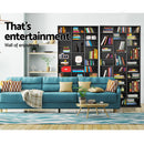 Artiss Bookshelf CD Storage Rack - BERT Black-5