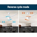 Devanti 52'' Ceiling Fan DC Motor w/Light w/Remote - White-4