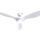 Devanti 52'' Ceiling Fan DC Motor w/Light w/Remote - White-1