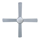 Devanti 52'' Ceiling Fan AC Motor w/Light w/Remote - Silver-3
