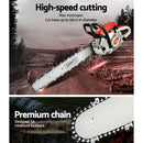 Giantz 65cc Petrol Chainsaw 24 Inch Bar Chain Saw Tree Pruner 2 Stroke E-Start-6