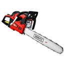Giantz Chainsaw Petrol 45CC 16" Bar Commercial E-Start Pruning Chain Saw 1.7kW-1