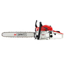 Giantz Chainsaw Petrol 58CC 20" Bar Commercial E-Start Pruning Chain Saw White-3